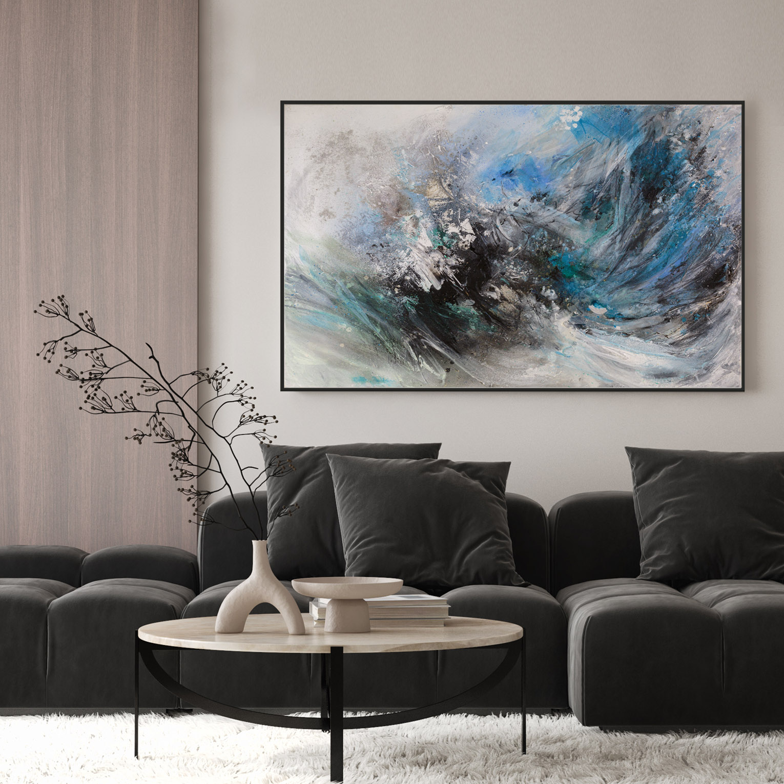 LIBERO - QBX DESIGN QUADRO MODERNO PER IL SOGGIORNO