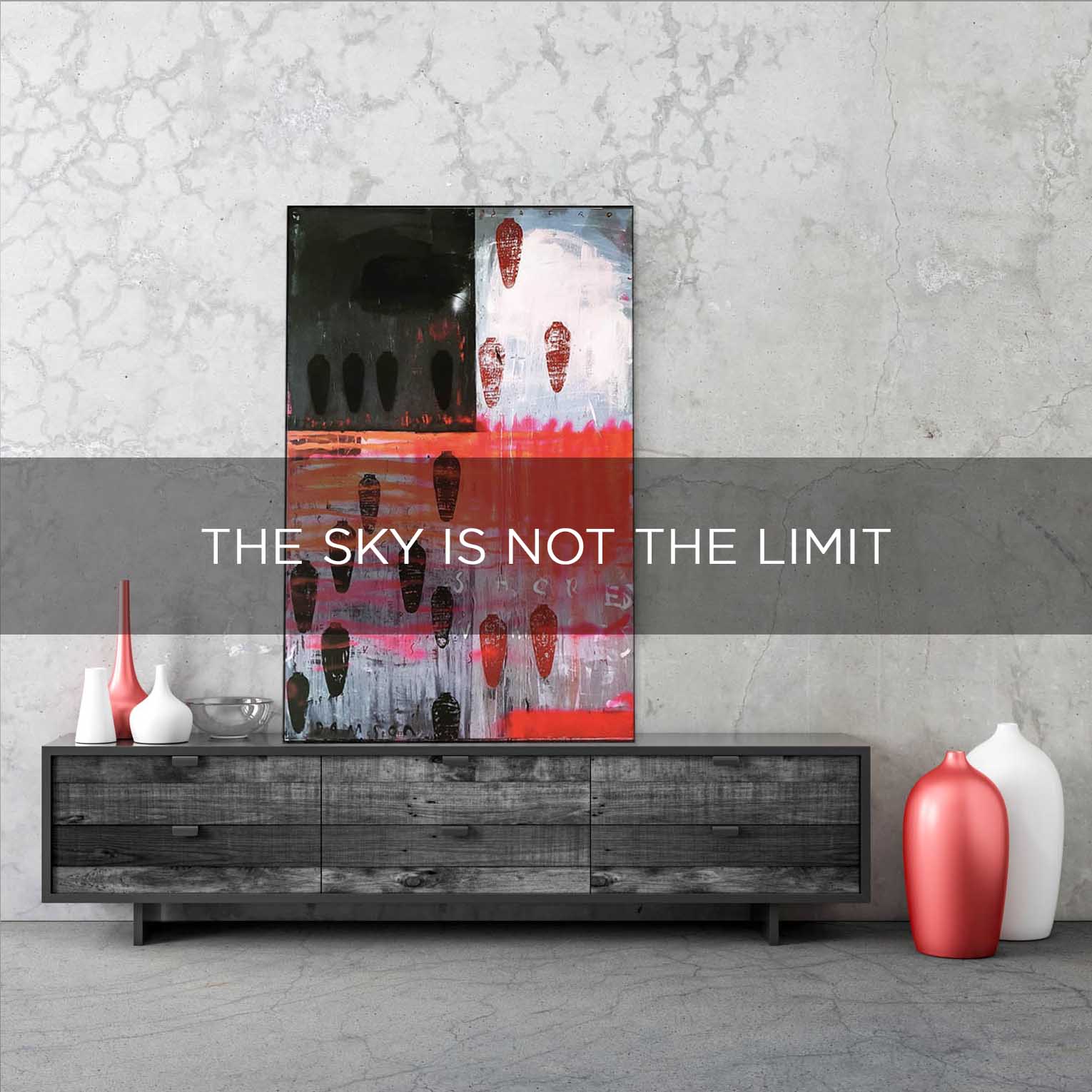 THE SKY IS NOT THE LIMIT - QBX DESIGN QUADRO D'ARREDO PER IL SETTORE LUXORY DESIGN