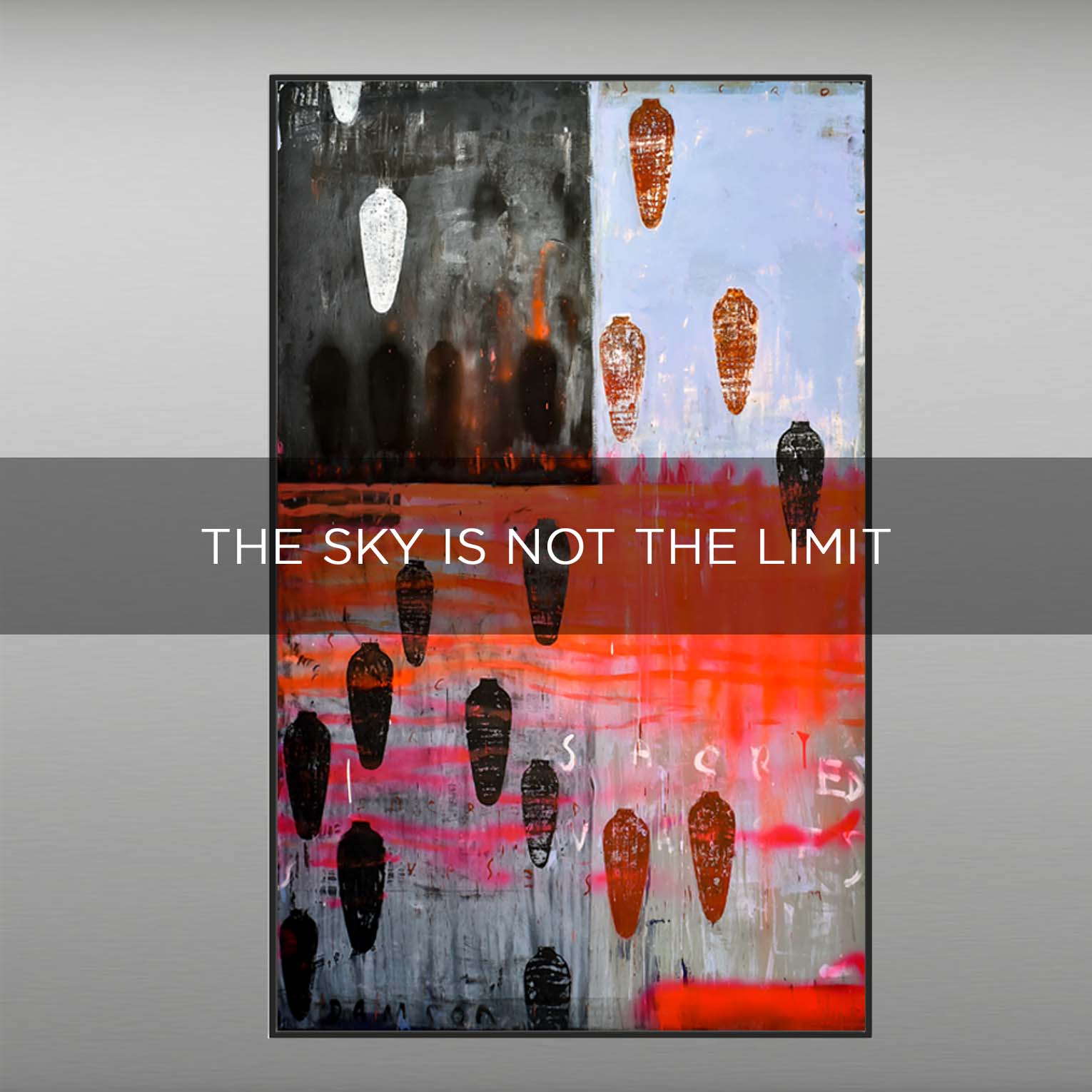 THE SKY IS NOT THE LIMIT - QBX DESIGN QUADRI ASTRATTI